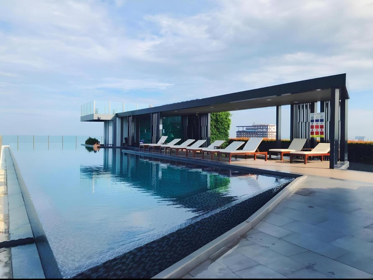 Central Pattaya - Infinity Pool Condo Pattaya View Bagian luar foto