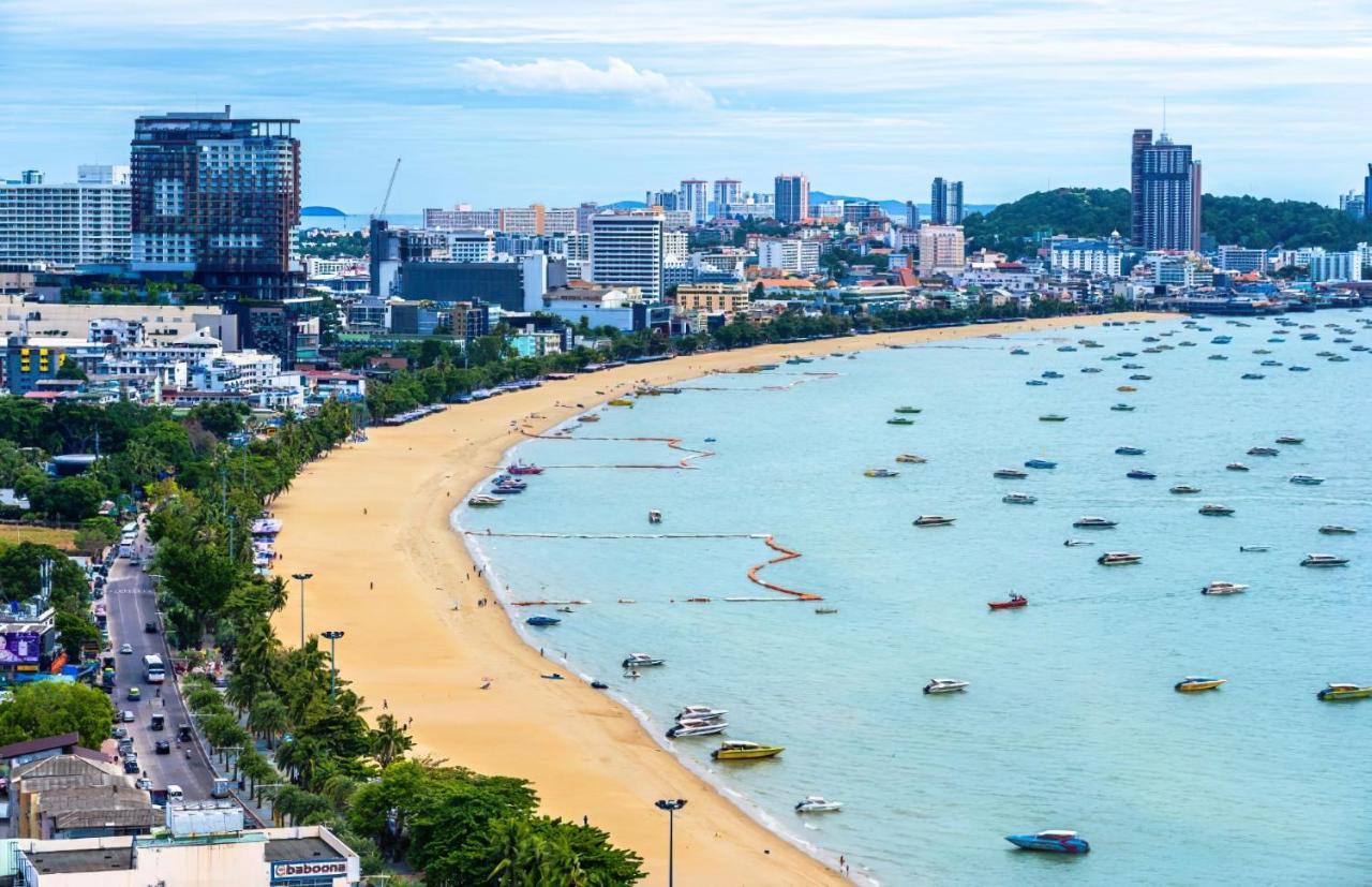 Central Pattaya - Infinity Pool Condo Pattaya View Bagian luar foto