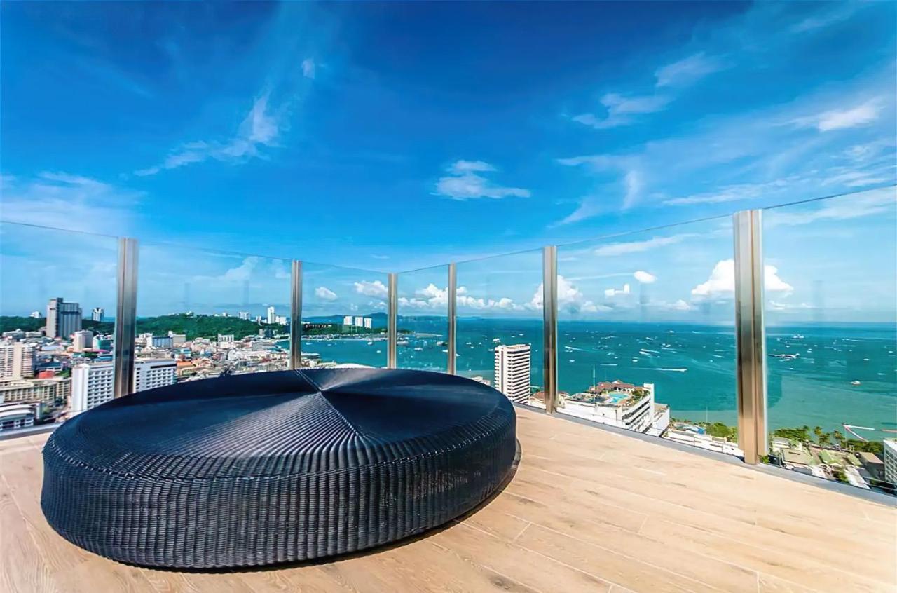 Central Pattaya - Infinity Pool Condo Pattaya View Bagian luar foto
