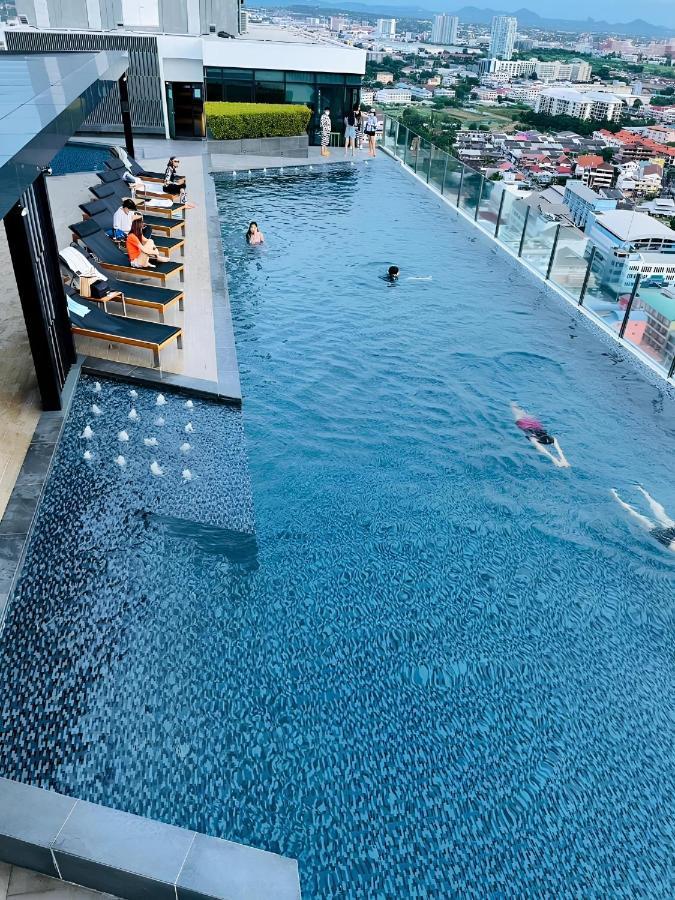 Central Pattaya - Infinity Pool Condo Pattaya View Bagian luar foto